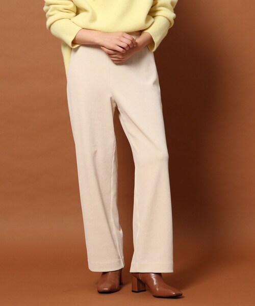 DRESSTERIOR(ドレステリア)の「◆【STORY12月号掲載/otonaMUSE11月号掲載】コーデュロイジャージイージーウエストスパンツ(その他パンツ・レディース・チャコールグレー/レッド系1/アイボリー/ライトブルー・40/38/36/34)」の17枚目の写真