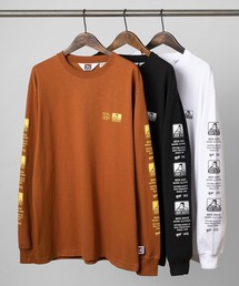 BEN DAVIS（ベンデイビス）の「【BEN DAVIS/ベンデイビス】 ブランドアイコン 袖プリント ロンT（Tシャツ/カットソー・メンズ）」