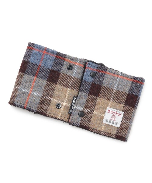 HARRIS TWEED（ハリスツイード）の「◆Harris Tweed ハリス ツィード ネックウォーマー（ネックウォーマー/スヌード・メンズ・チャコールグレー/ブラック/グレー/イエロー/ベージュ/ワインレッド/ブラウン系・99）」の5枚目の写真
