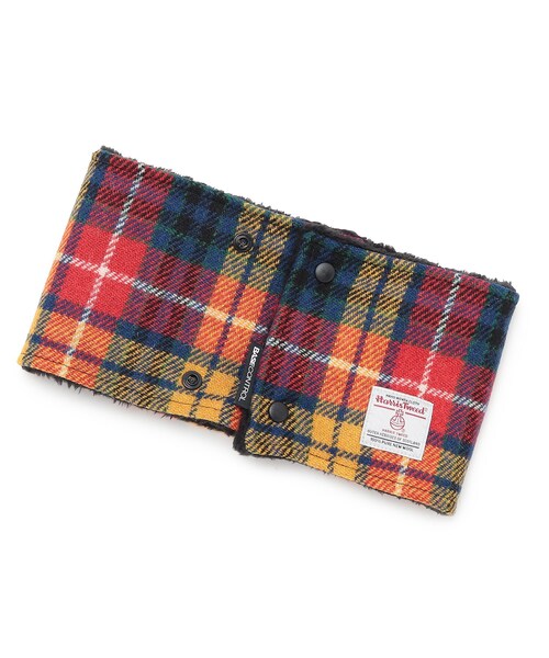 HARRIS TWEED（ハリスツイード）の「◆Harris Tweed ハリス ツィード ネックウォーマー（ネックウォーマー/スヌード・メンズ・チャコールグレー/ブラック/グレー/イエロー/ベージュ/ワインレッド/ブラウン系・99）」の7枚目の写真