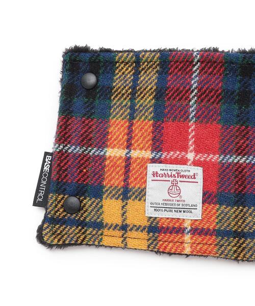 HARRIS TWEED（ハリスツイード）の「◆Harris Tweed ハリス ツィード ネックウォーマー（ネックウォーマー/スヌード・メンズ・チャコールグレー/ブラック/グレー/イエロー/ベージュ/ワインレッド/ブラウン系・99）」の8枚目の写真