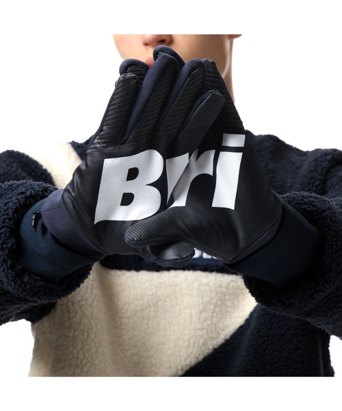 F.C.Real Bristol（エフシーレアルブリストル）の「POLARTEC FLEECE TOUCH GLOVES（手袋・メンズ・ネイビー/ブラック/カーキ・FREE）」の8枚目の写真