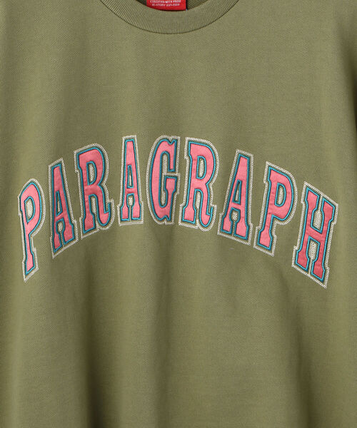 Paragraph（パラグラフ）の「Paragraph/パラグラフ/カレッジロゴプルオーバースウェット/CollegeLogo Sweat/PARAGRAPH_NO.38（スウェット・メンズ・キナリ/チャコールグレー/グリーン/ブルー・FREE）」の21枚目の写真