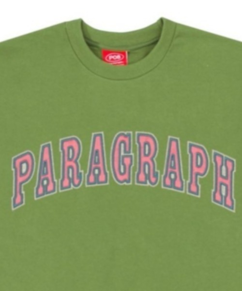 Paragraph（パラグラフ）の「Paragraph/パラグラフ/カレッジロゴプルオーバースウェット/CollegeLogo Sweat/PARAGRAPH_NO.38（スウェット・メンズ・キナリ/チャコールグレー/グリーン/ブルー・FREE）」の11枚目の写真