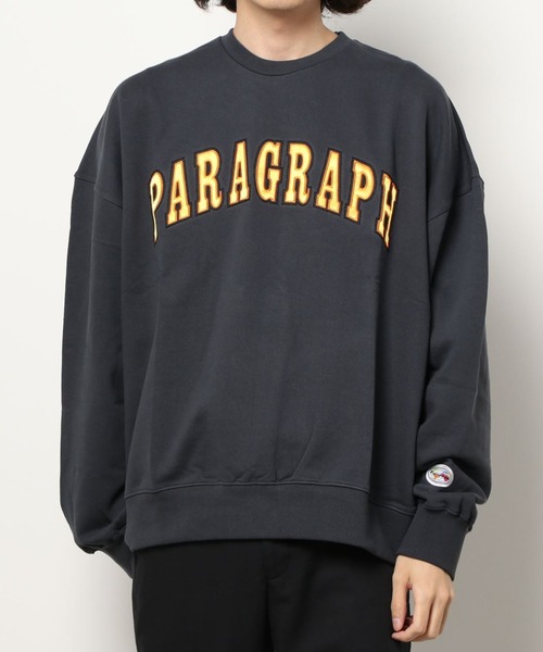 Paragraph（パラグラフ）の「Paragraph/パラグラフ/カレッジロゴプルオーバースウェット/CollegeLogo Sweat/PARAGRAPH_NO.38（スウェット・メンズ・キナリ/チャコールグレー/グリーン/ブルー・FREE）」の16枚目の写真