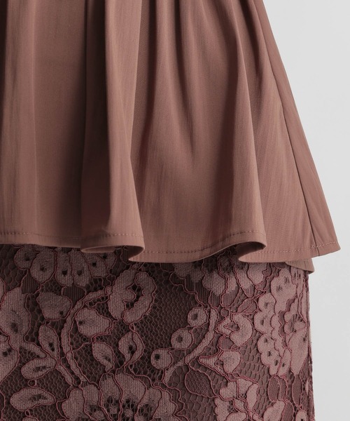 Andemiu（アンデミュウ）の「バルーンスリーブフレアブラウス219033（シャツ/ブラウス・レディース・アイボリー/ブラウン/ベージュ・FREE）」の5枚目の写真