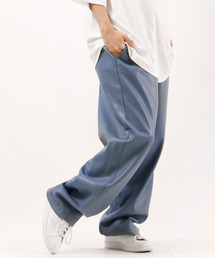 SUGGESTION ワイドパンツ(合成皮革)