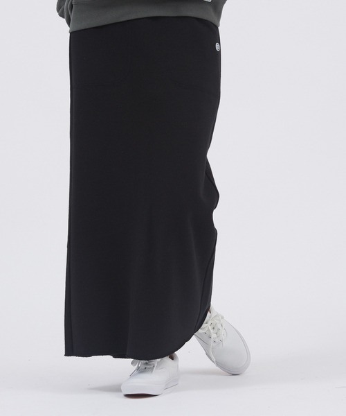 DISCUS ATHLETIC(ディスカス アスレチック)の「DISCUS ATHLETIC/ディスカス アスレチック USAコットン裏毛バックベンツスカート(スカート・レディース・ブラック/パープル/グレー・L/M)」の5枚目の写真