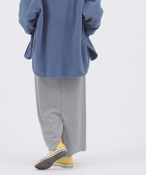 DISCUS ATHLETIC(ディスカス アスレチック)の「DISCUS ATHLETIC/ディスカス アスレチック USAコットン裏毛バックベンツスカート(スカート・レディース・ブラック/パープル/グレー・L/M)」の10枚目の写真