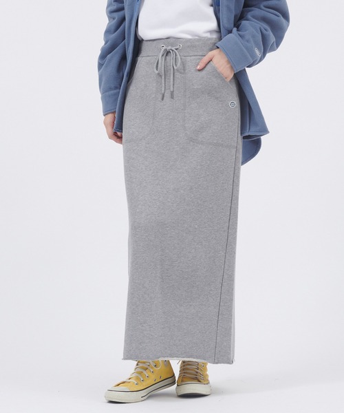 DISCUS ATHLETIC(ディスカス アスレチック)の「DISCUS ATHLETIC/ディスカス アスレチック USAコットン裏毛バックベンツスカート(スカート・レディース・ブラック/パープル/グレー・L/M)」の9枚目の写真