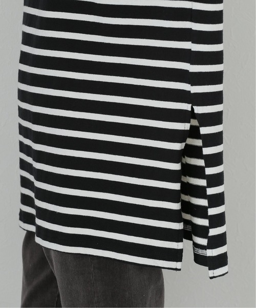 JOURNAL STANDARD（ジャーナルスタンダード）の「ボーダースクエアネックプルオーバー（Tシャツ/カットソー・レディース・ホワイト/ブラック/ブラウン・FREE）」の17枚目の写真