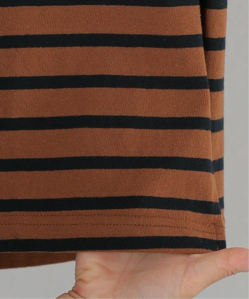 JOURNAL STANDARD（ジャーナルスタンダード）の「ボーダースクエアネックプルオーバー（Tシャツ/カットソー・レディース・ホワイト/ブラック/ブラウン・FREE）」の22枚目の写真