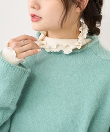PUAL CE CIN | 2重襟テレコメロウロングスリーブ(Tシャツ/カットソー)