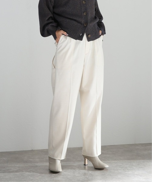 journal standard L'essage（ジャーナルスタンダードレサージュ）の「テランベイカーパンツ（その他パンツ・レディース・カーキ/ホワイト・36/38）」の2枚目の写真