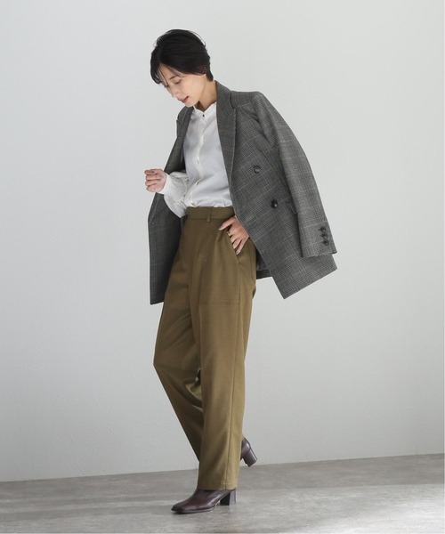 journal standard L'essage（ジャーナルスタンダードレサージュ）の「テランベイカーパンツ（その他パンツ・レディース・カーキ/ホワイト・36/38）」の12枚目の写真