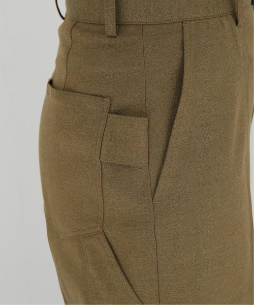 journal standard L'essage（ジャーナルスタンダードレサージュ）の「テランベイカーパンツ（その他パンツ・レディース・カーキ/ホワイト・36/38）」の10枚目の写真
