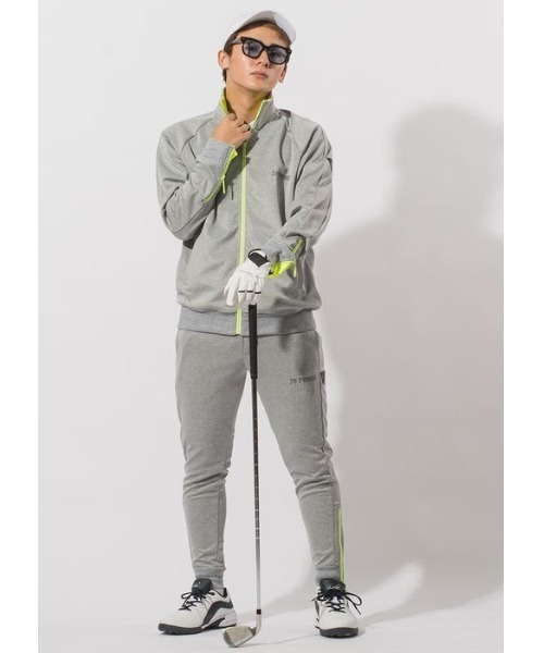 【セール】EVOLUTION GOLF ポンチトラックジャケット セットアップ対応（ブルゾン）｜EVOLUTION（エボリューション）