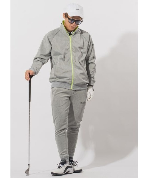 【セール】EVOLUTION GOLF ポンチトラックジャケット セットアップ対応（ブルゾン）｜EVOLUTION（エボリューション）