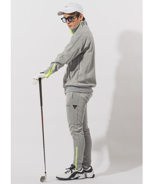 【セール】EVOLUTION GOLF ポンチトラックジャケット セットアップ対応（ブルゾン）｜EVOLUTION（エボリューション）