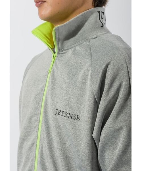 【セール】EVOLUTION GOLF ポンチトラックジャケット セットアップ対応（ブルゾン）｜EVOLUTION（エボリューション）