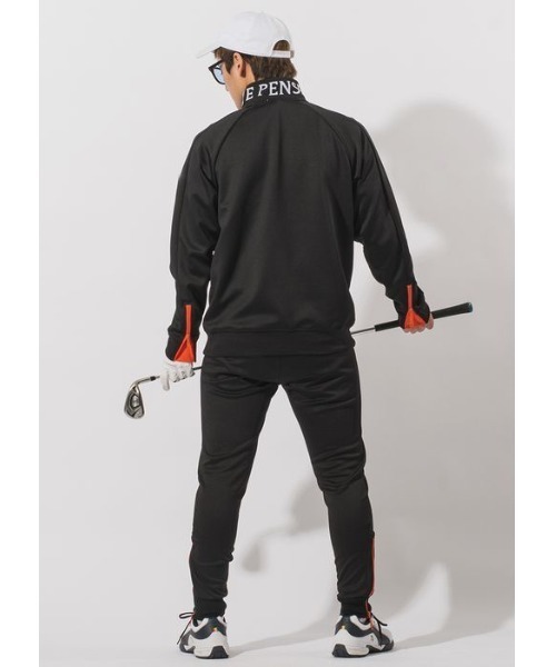 【セール】EVOLUTION GOLF ポンチトラックジャケット セットアップ対応（ブルゾン）｜EVOLUTION（エボリューション）