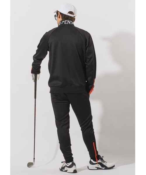 【セール】EVOLUTION GOLF ポンチトラックジャケット セットアップ対応（ブルゾン）｜EVOLUTION（エボリューション）