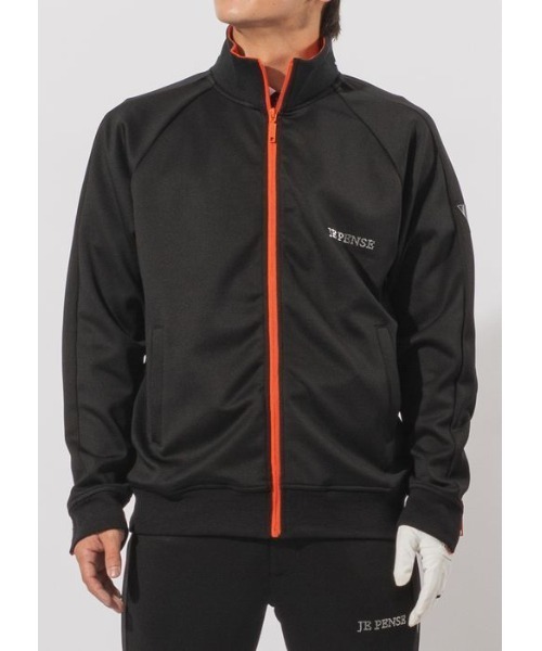 【セール】EVOLUTION GOLF ポンチトラックジャケット セットアップ対応（ブルゾン）｜EVOLUTION（エボリューション）