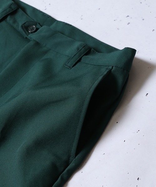 SPINNS（スピンズ）の「スリムストレート カラーパンツ（スラックス・メンズ・ブラック/ブラウン/オフホワイト/グリーン・M/L）」の9枚目の写真