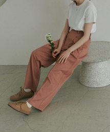 hinari | 2タックワイドカラーパンツ(その他パンツ)