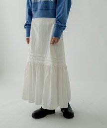 mystic | ナイロンティアードスカート(スカート)