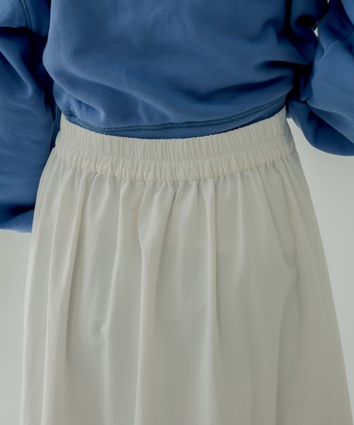 mystic（ミスティック）の「ナイロンティアードスカート（スカート・レディース・オフホワイト/ブラック・FREE）」の13枚目の写真