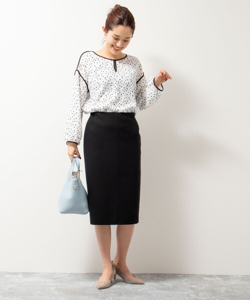 セール】ダブルジャージタイトスカート（スカート）｜NOLLEY'S Sophi