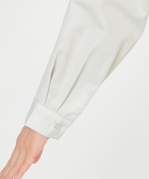 ikka(イッカ)の「ベルトセット2WAYシャツ(シャツ/ブラウス・レディース・オフホワイト/ダークブラウン・L/M)」の21枚目の写真