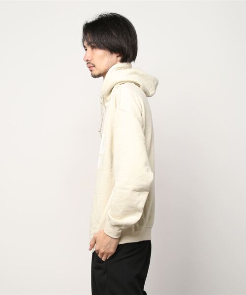 SUNNY  SPORTS（サニースポーツ）の「SUNNY SPORTS / サニースポーツ "YALE 10" PULL HOODIE（パーカー・メンズ・サンドベージュ/ホワイト・MEDIUM/X-LARGE/LARGE）」の4枚目の写真