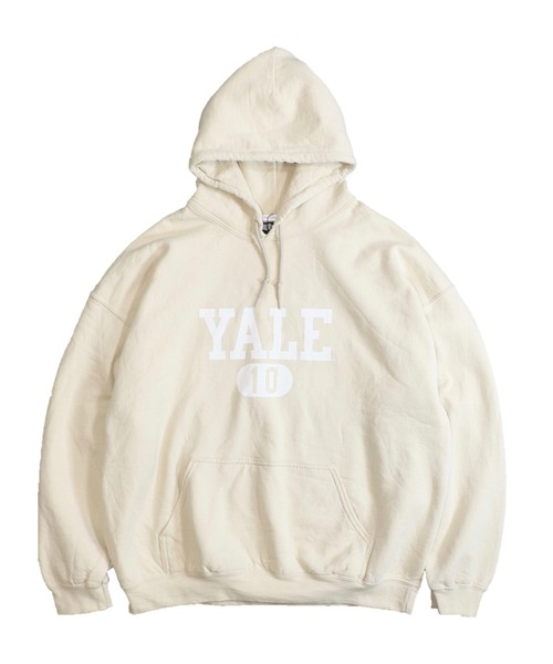 SUNNY  SPORTS（サニースポーツ）の「SUNNY SPORTS / サニースポーツ "YALE 10" PULL HOODIE（パーカー・メンズ・サンドベージュ/ホワイト・MEDIUM/X-LARGE/LARGE）」の20枚目の写真