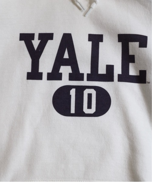 SUNNY  SPORTS（サニースポーツ）の「SUNNY SPORTS / サニースポーツ "YALE 10" PULL HOODIE（パーカー・メンズ・サンドベージュ/ホワイト・MEDIUM/X-LARGE/LARGE）」の12枚目の写真