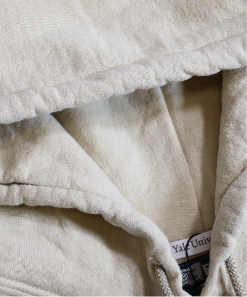 SUNNY  SPORTS（サニースポーツ）の「SUNNY SPORTS / サニースポーツ "YALE 10" PULL HOODIE（パーカー・メンズ・サンドベージュ/ホワイト・MEDIUM/X-LARGE/LARGE）」の21枚目の写真