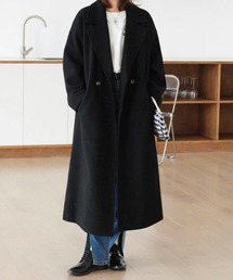 Mayree | 【Mayree】スリットロング オーバーコート 2021AW(チェスターコート)