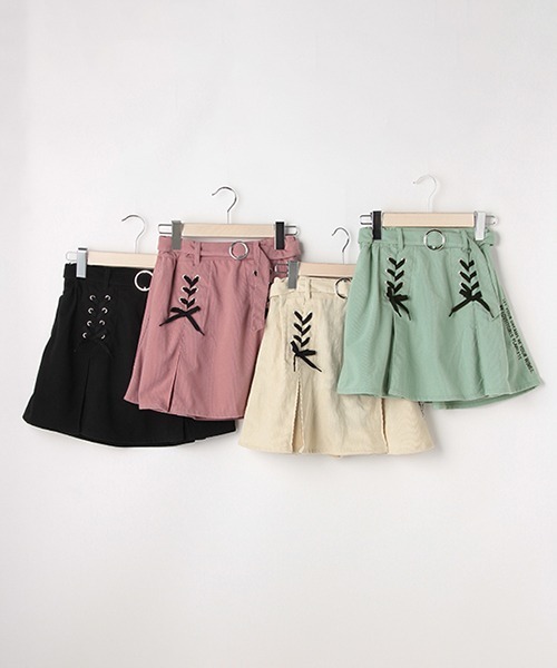 by LOVEiT（バイラビット）の「レースアップスカート（スカート・キッズ・ピンク/エメラルド/ブラック/アイボリー・160cm/130cm/120cm/150cm/140cm）」の18枚目の写真
