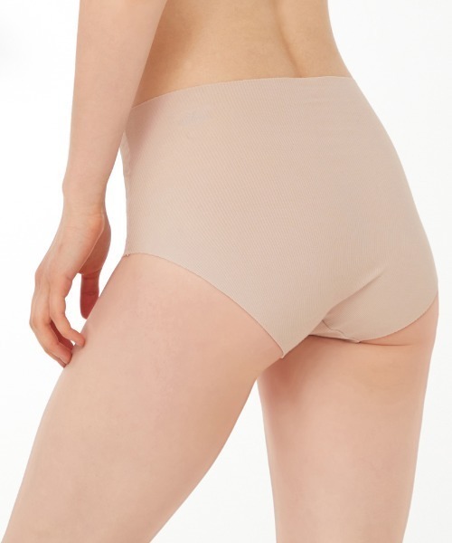 GUNZE（グンゼ）の「KIREILABO/キレイラボ リブ素材のやさしい着心地 レギュラーショーツ オーガニックコットン（ショーツ・レディース・ホワイト系その他/ゴールド/グリーン系その他/ブラック/ピンク系その他/ライラック/キャメル/ピンク系その他2/チャコールグレー/グレイッシュブルー・MEDIUM/LARGE/X-LARGE）」の13枚目の写真