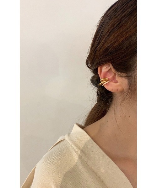 mou（モウ）の「アクセントイヤーカフ（イヤーカフ・レディース・ゴールド・FREE）」の6枚目の写真