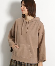 【ichi(イチ)】ピグメント裏毛パーカー