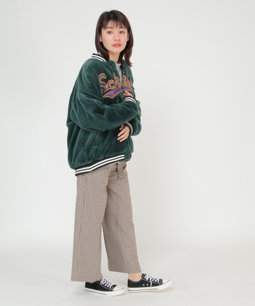 ikka(イッカ)の「【親子コーデ】ファースタジャン(スタジャン・メンズ・ダークグリーン/ネイビー・M/L)」の10枚目の写真