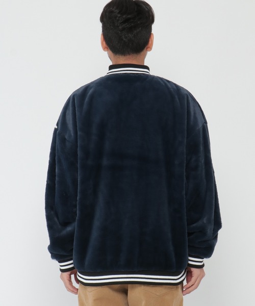 ikka(イッカ)の「【親子コーデ】ファースタジャン(スタジャン・メンズ・ダークグリーン/ネイビー・M/L)」の14枚目の写真