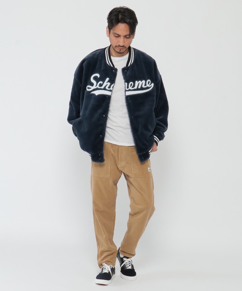 ikka(イッカ)の「【親子コーデ】ファースタジャン(スタジャン・メンズ・ダークグリーン/ネイビー・M/L)」の3枚目の写真