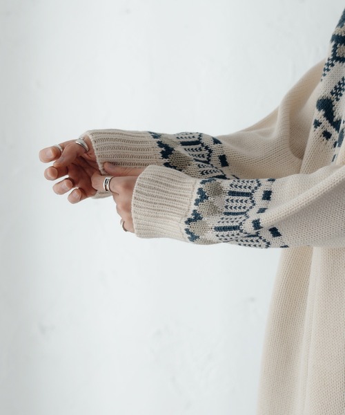 epnok（エプノック）の「ノルディックモックネックニット（ニット
