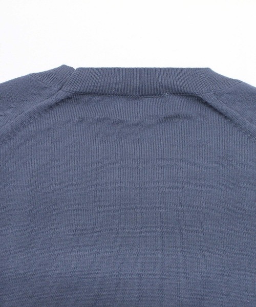 RNA-N（アールエヌエーエヌ）の「K2575 コットンラグランプルオーバー（ニット/セーター・レディース・グレイッシュブルー/ライトカーキ/キナリ/ライトグレー・MEDIUM）」の18枚目の写真