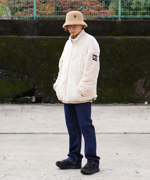 NESTA BRAND(ネスタブランド)の「裏ボアリバーシブルドロップショルダージャケット(ブルゾン・メンズ・ベージュ/レッド・XL/L/M/XXL)」の11枚目の写真