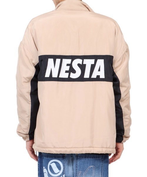 NESTA BRAND(ネスタブランド)の「裏ボアリバーシブルドロップショルダージャケット(ブルゾン・メンズ・ベージュ/レッド・XL/L/M/XXL)」の16枚目の写真