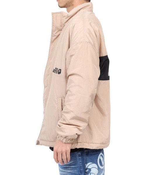 NESTA BRAND(ネスタブランド)の「裏ボアリバーシブルドロップショルダージャケット(ブルゾン・メンズ・ベージュ/レッド・XL/L/M/XXL)」の18枚目の写真